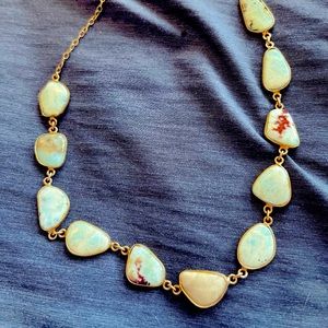 Blue Gemstone Choker